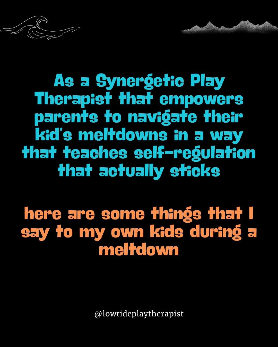 Comment STEPS to be sent my free resource, &ldquo;basic steps to supporting a meltdown.&rdquo;

Within the steps in this post, you&rsquo;ll see aspects of the 3 R&rsquo;s from Dr. Bruce Perry&hellip; 

In the regulate stage, when your kid is in the l
