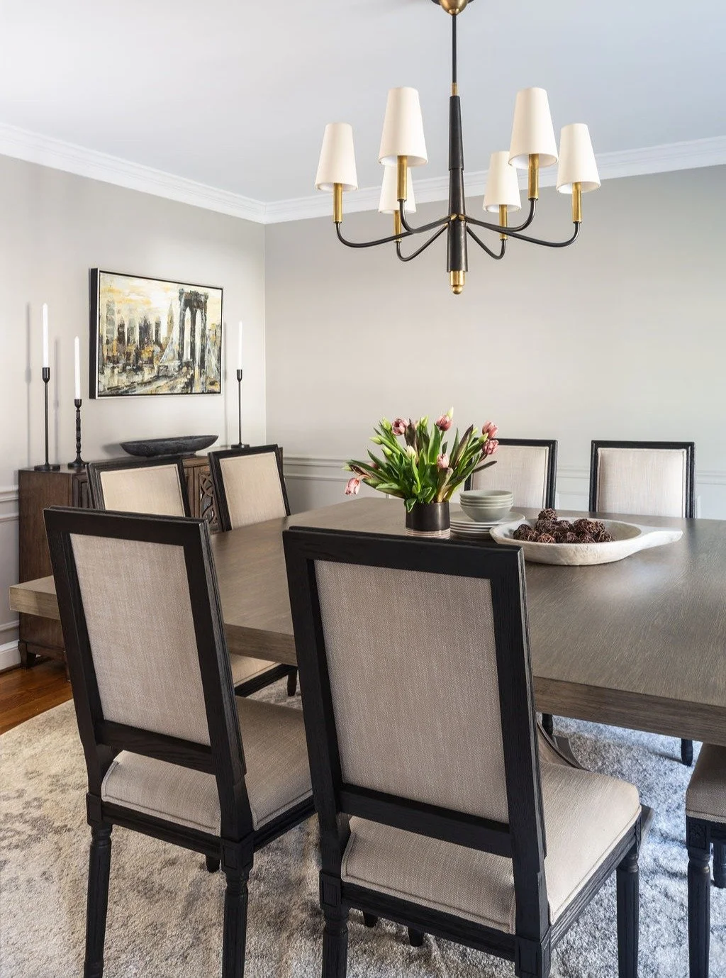 Our clients went on vacation. They came home to a completely different house. That was the plan.

Living room, dining room, bedroom, kitchen and breakfast nook &mdash; fully renovated in 30 days while they were away. Everything planned, selected, and