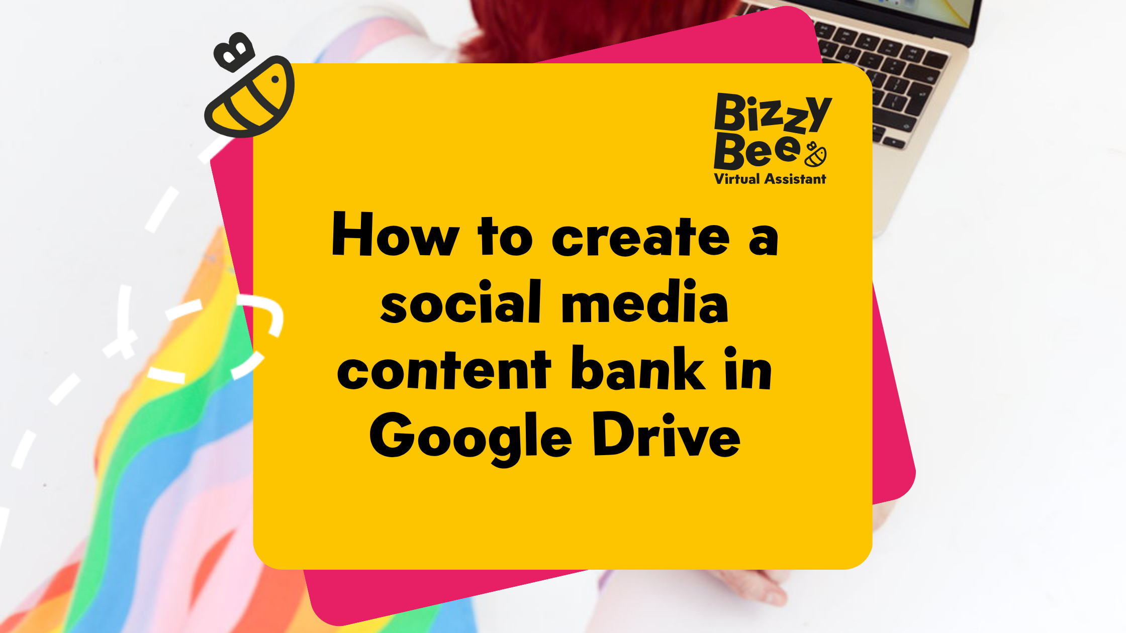 How to create a social media content bank in Google Drive