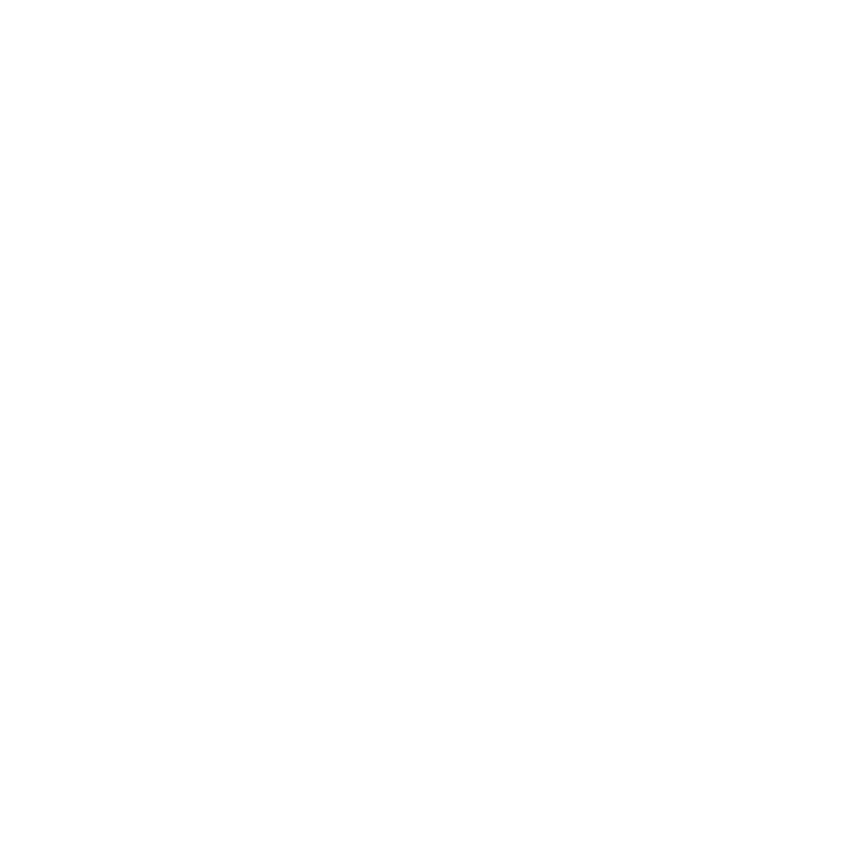 Outline of an open laptop computer with a large screen, keyboard, and touchpad, depicted in a simple monochrome style.