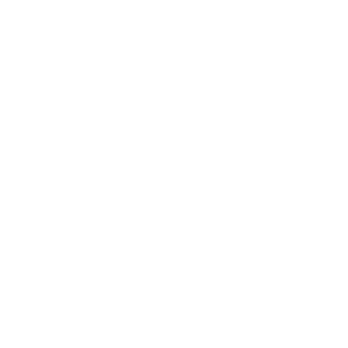 Line drawing of a Han Solo blaster from Star Wars on a black background.
