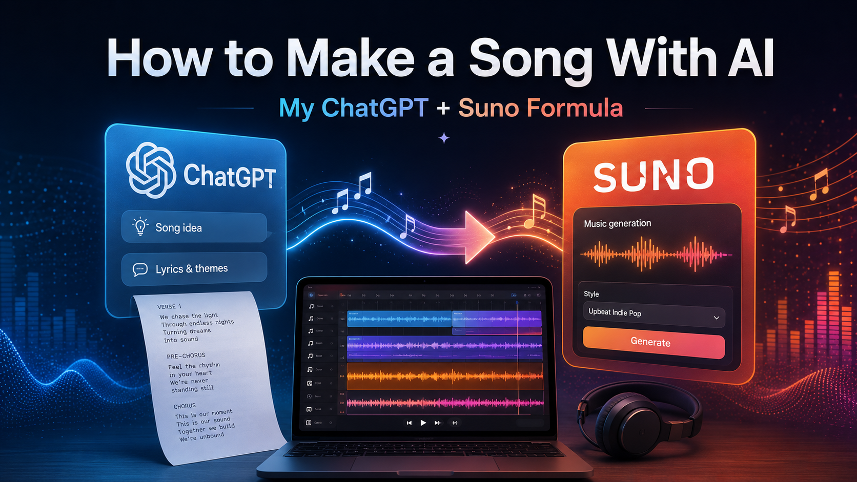 How to Make a Song With AI: My ChatGPT + Suno Formula