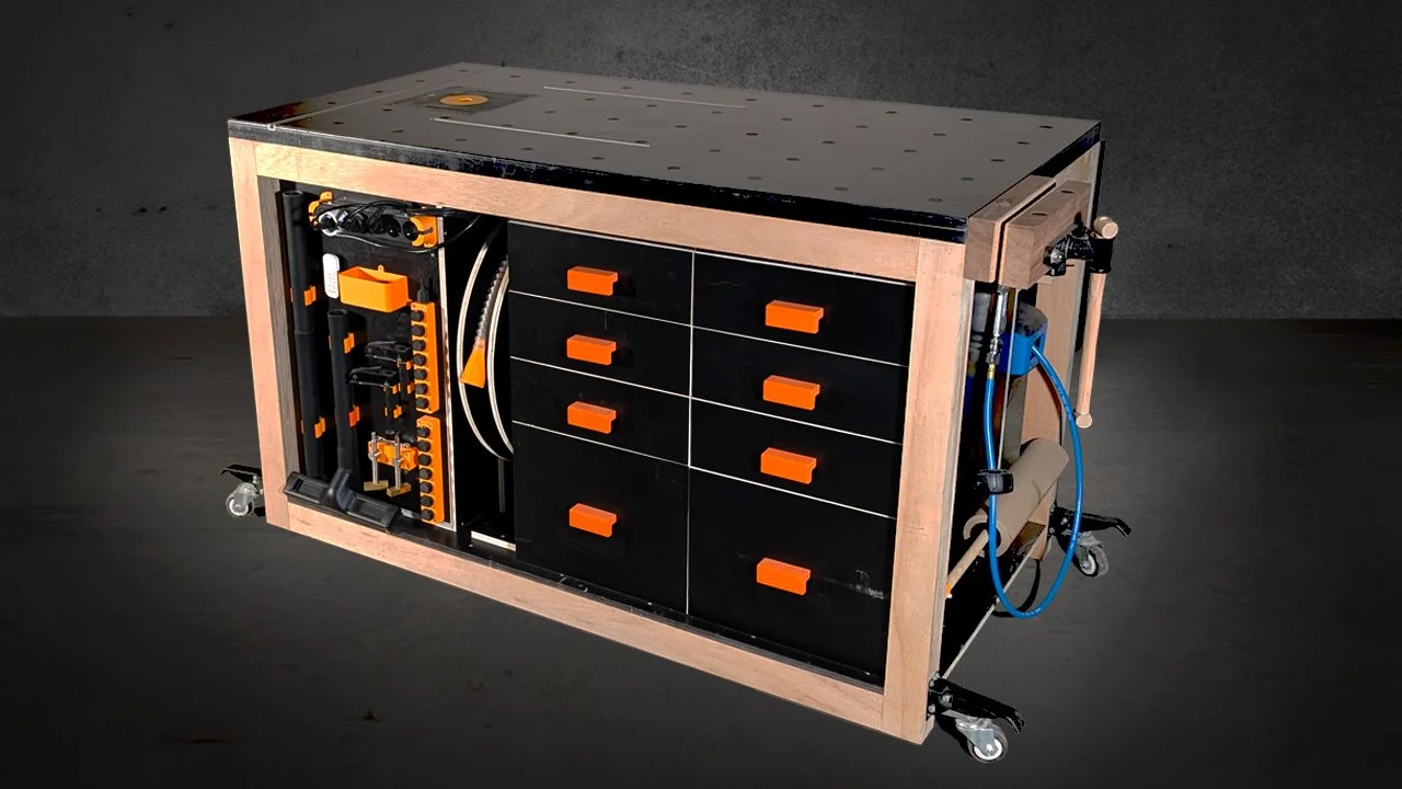Ultra-Compact Multifunction Workbench