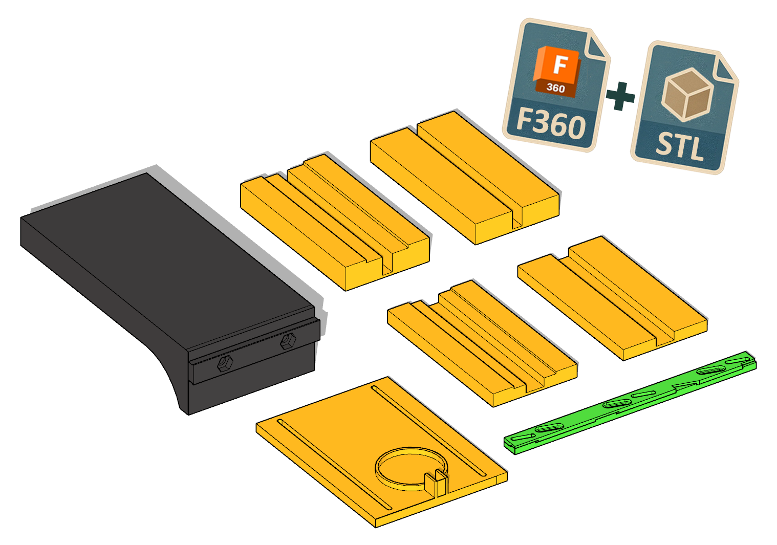 HONGDUI HD-MG21 - Kit d'installation pour machine Lurem