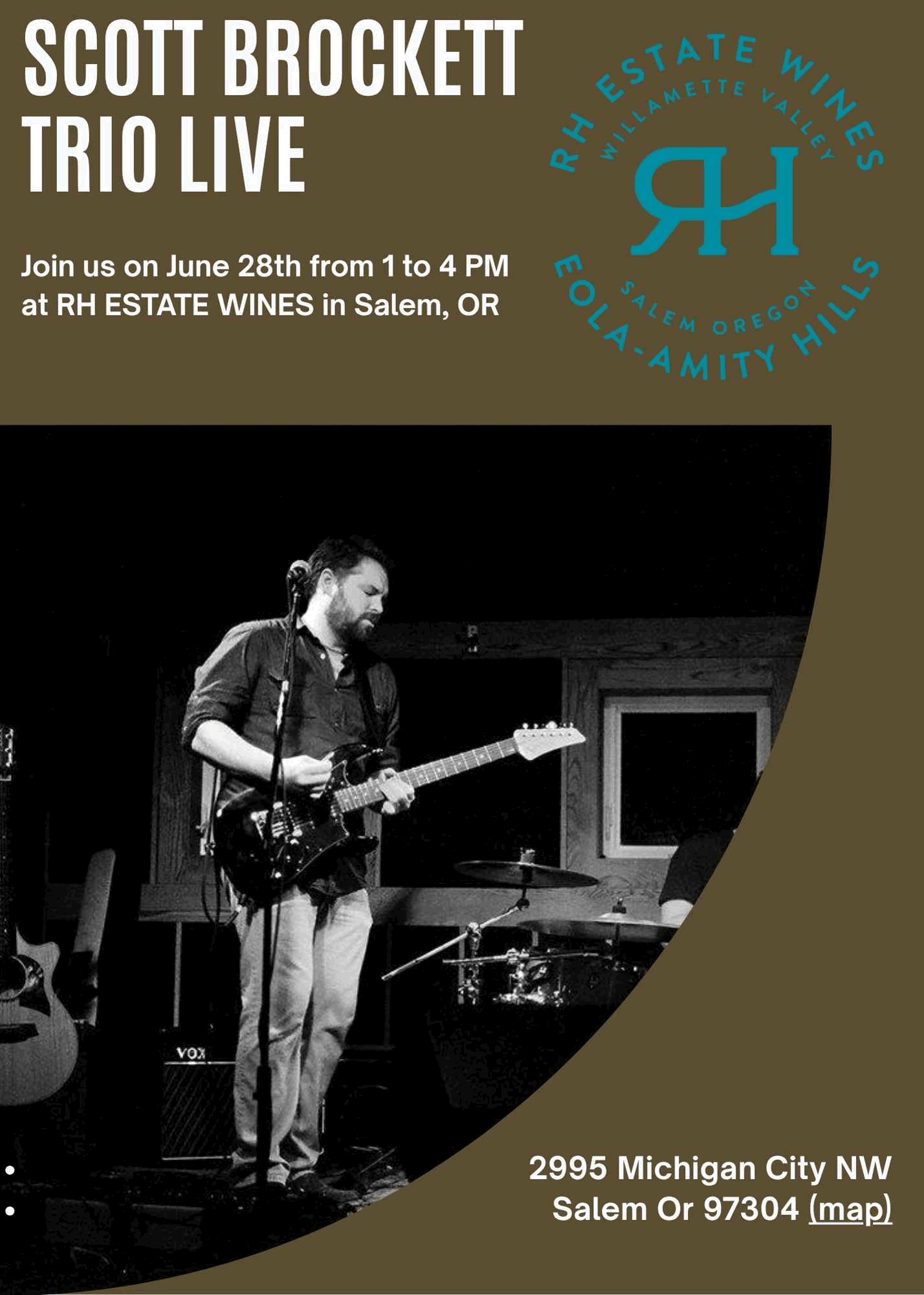 Scott Brockett Trio & B’s Plate Food Truck