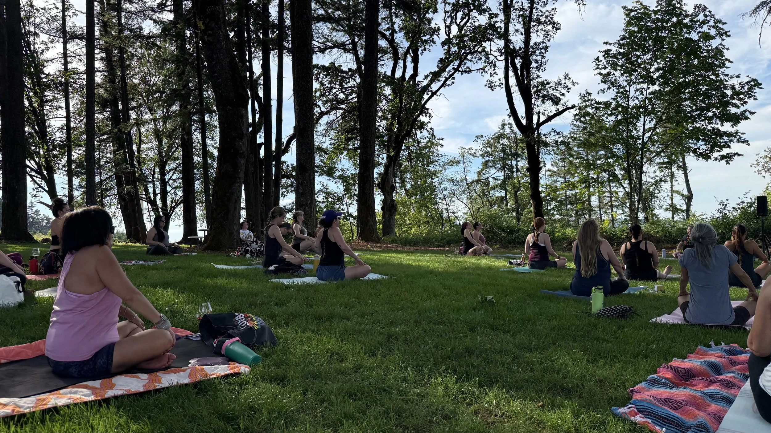 Yoga & Wine