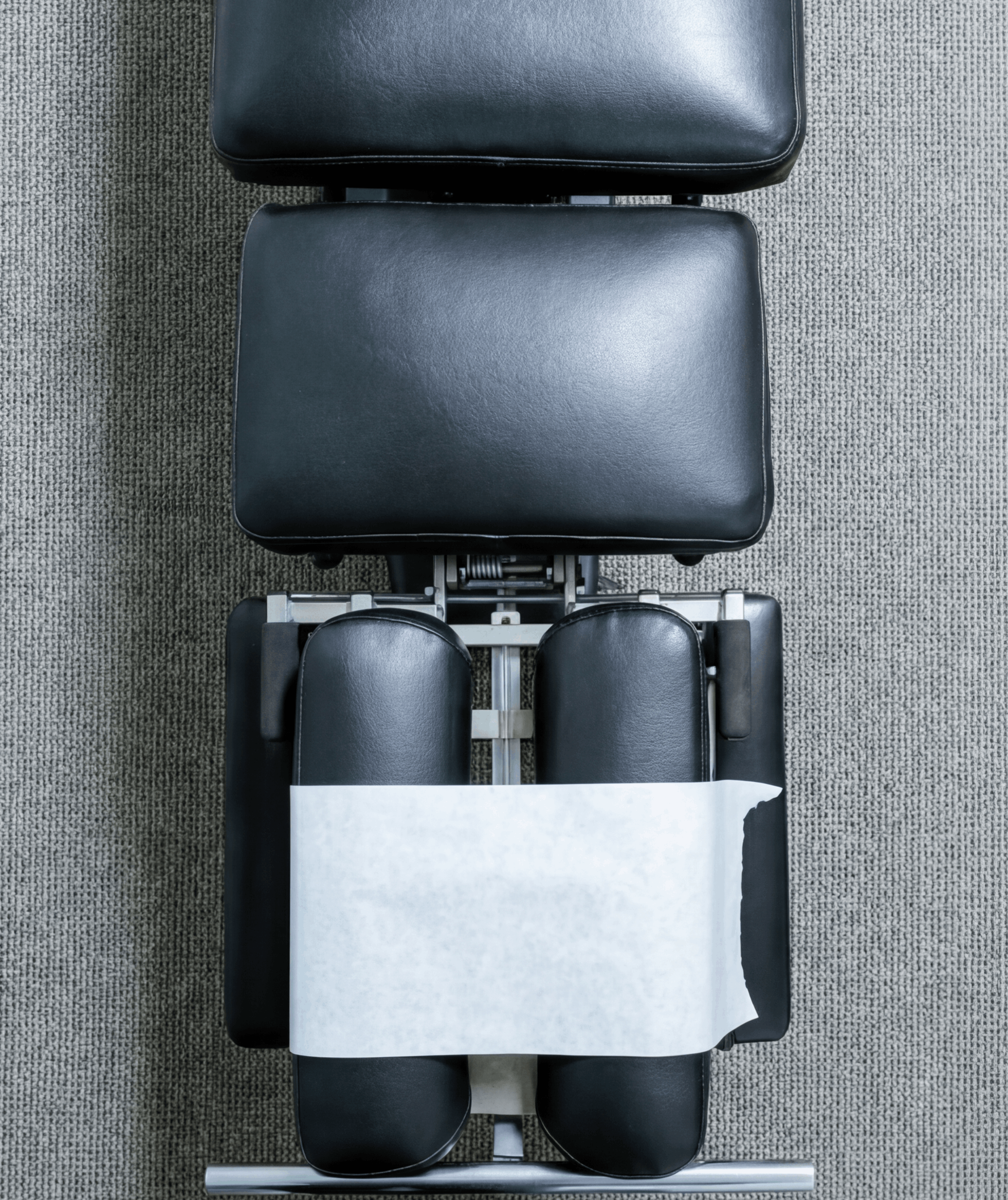 Chiropractic treatment chair at Brighton Campus Chiropractors Rochester NY