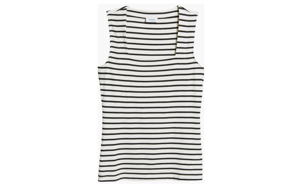 Stripe Square Neck Tank $375