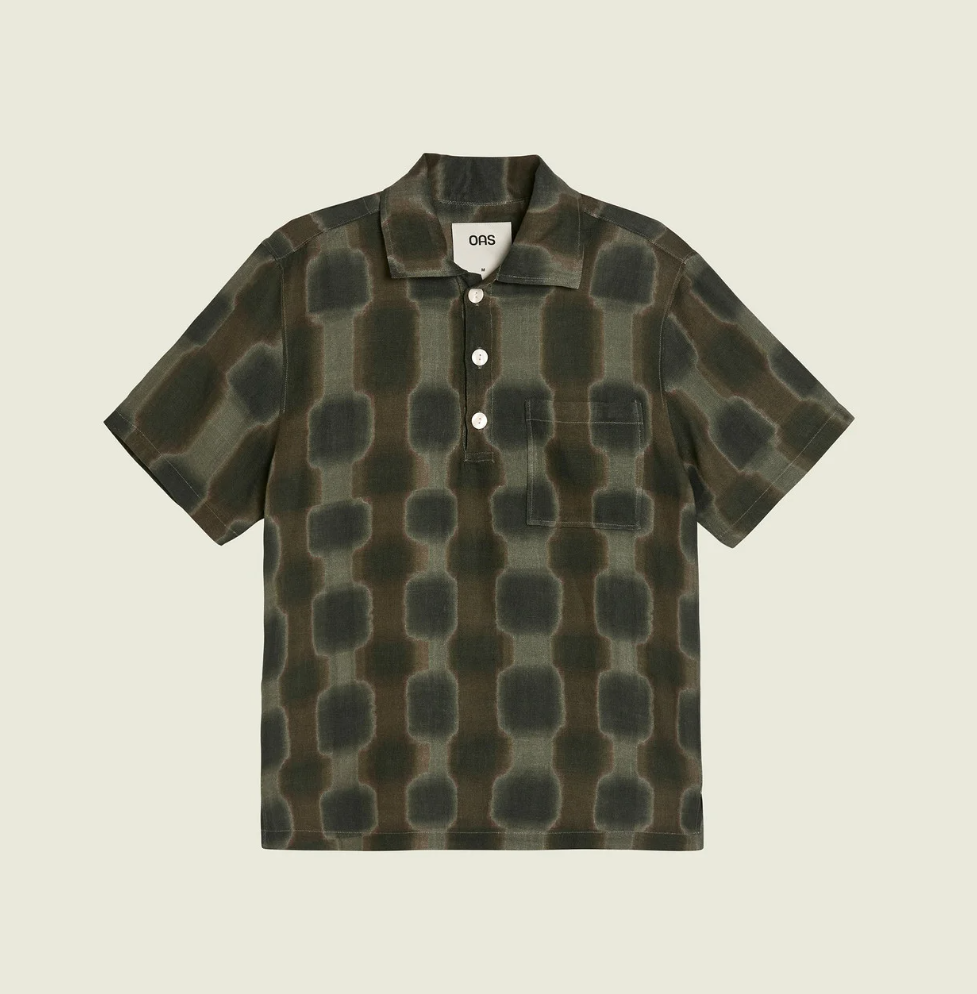Taupe Totemic Girona Linen Shirt $150