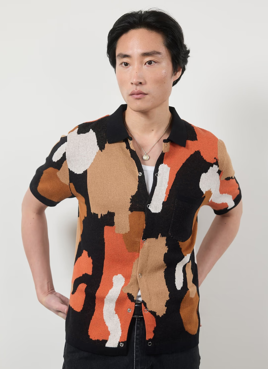 Impressionist Jacquard Shirt $182