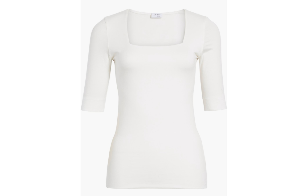 Square Neck Jersey Tee $375