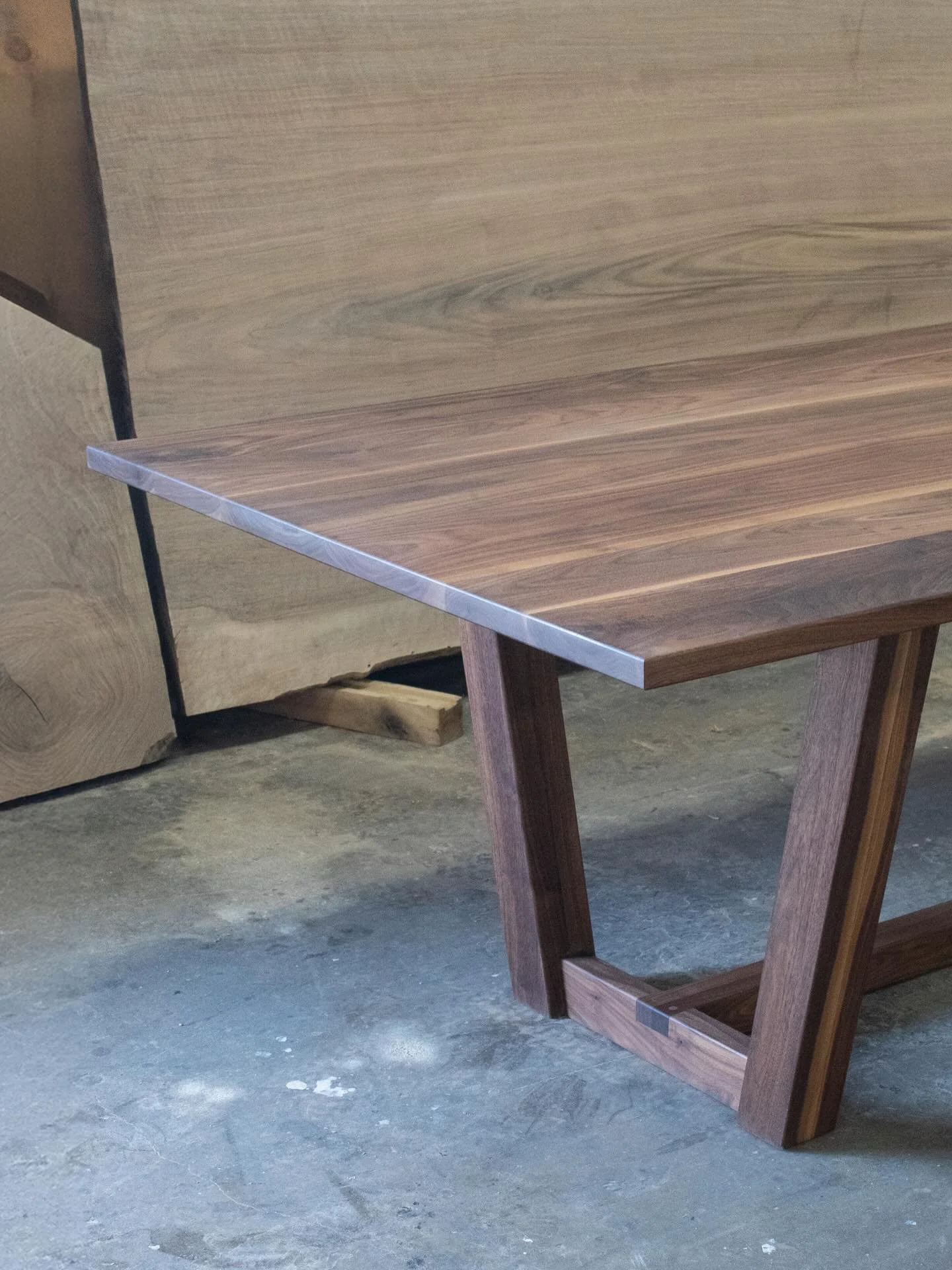 Re-introduction one of our most popular designs,  the &ldquo;Devon Table&rdquo;. This is actually one of the first real table designs I created back in 2019. // modestly priced and super functional. It&rsquo;s a great family table for a contemporary 