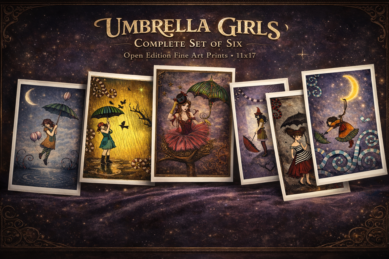 Complete Set of 6 Prints