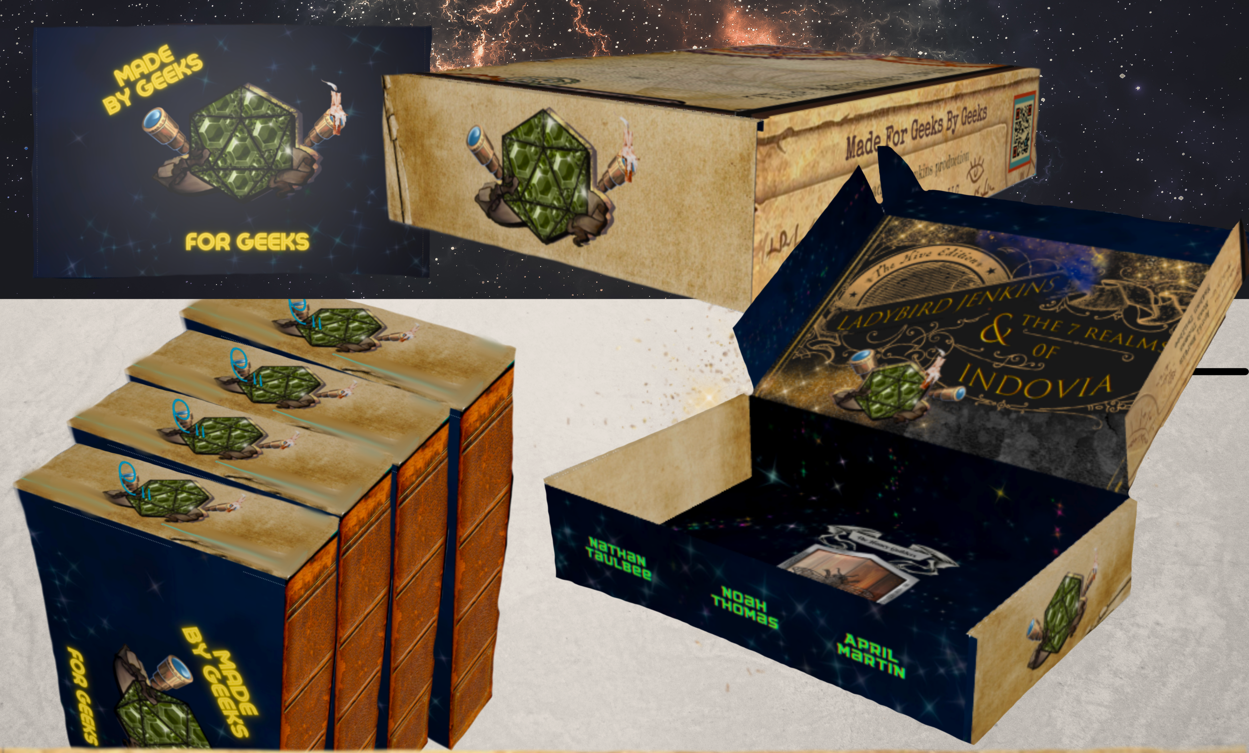 Reimagining the Ladybird Adventure Boxes