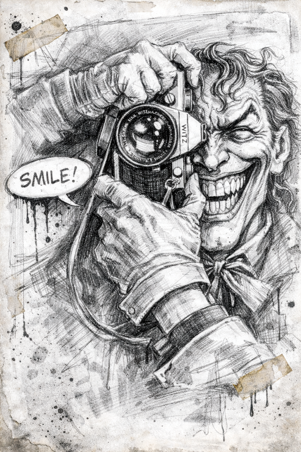 Custom Original Fan Art Commission (Pencil Finish)