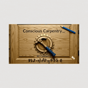 KC Cabinetry Conscious Carpentry logo.