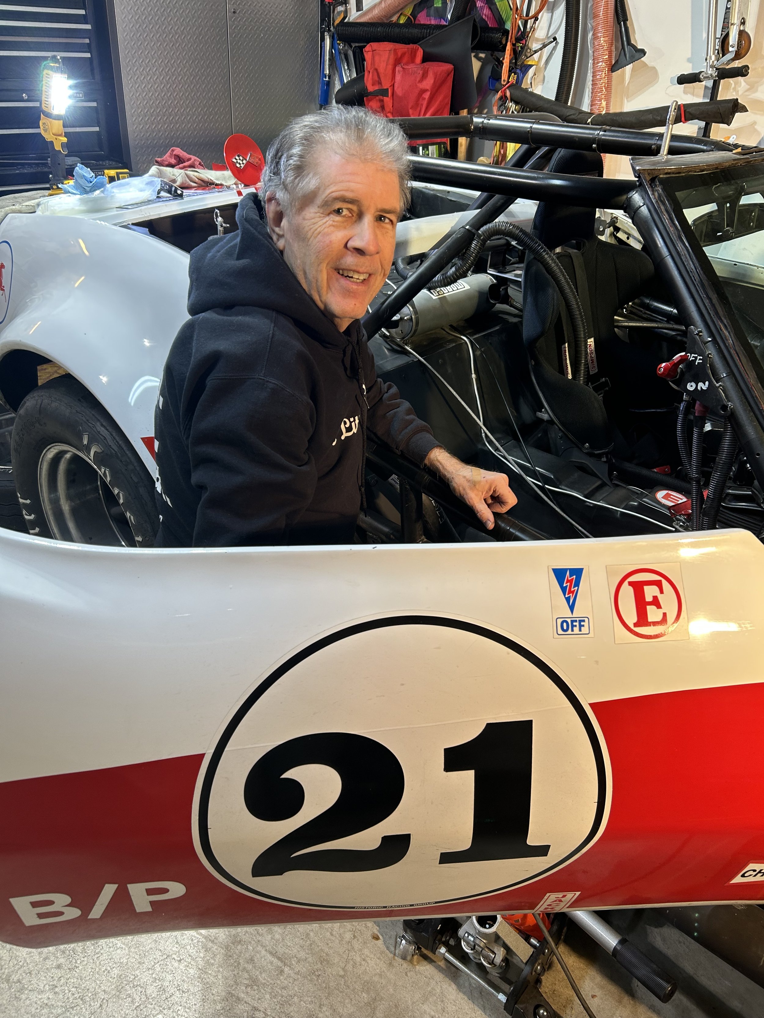 Installing a new fire system getting ready for the spring racing season!