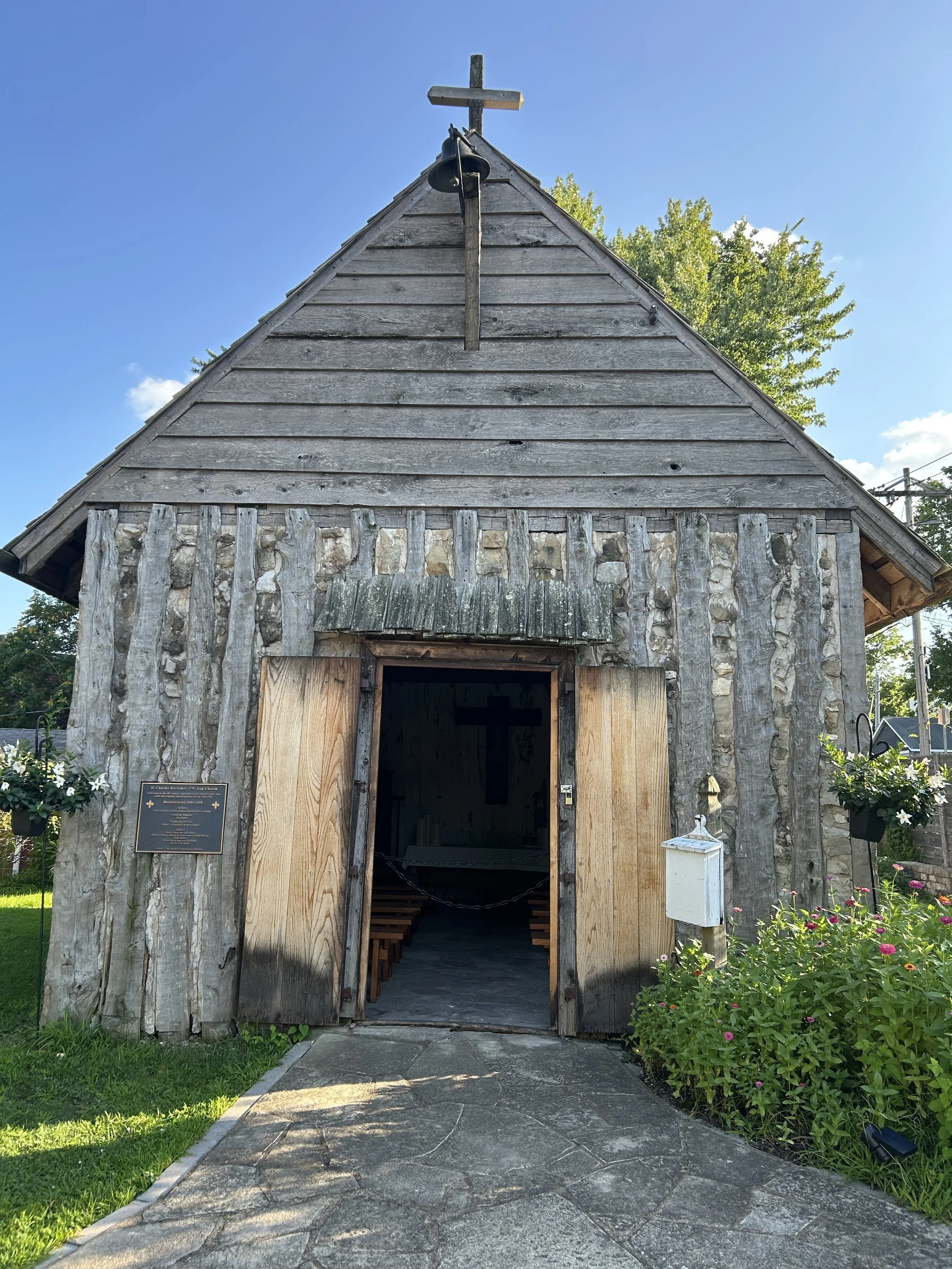 This lChapel in the town of St. Charles was dedicated on November 7, 1791