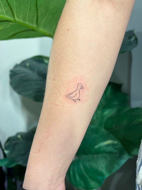 Tiny Duck Tattoo Blaine, MN
