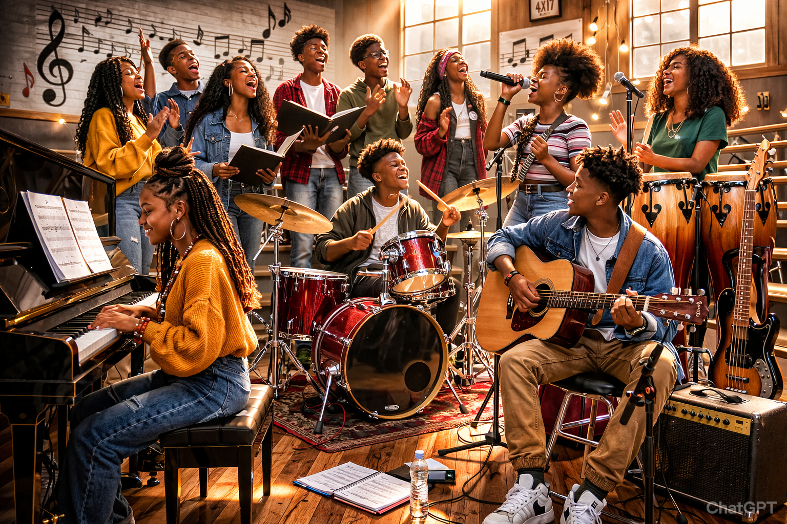 Youth Choir Rehearsal