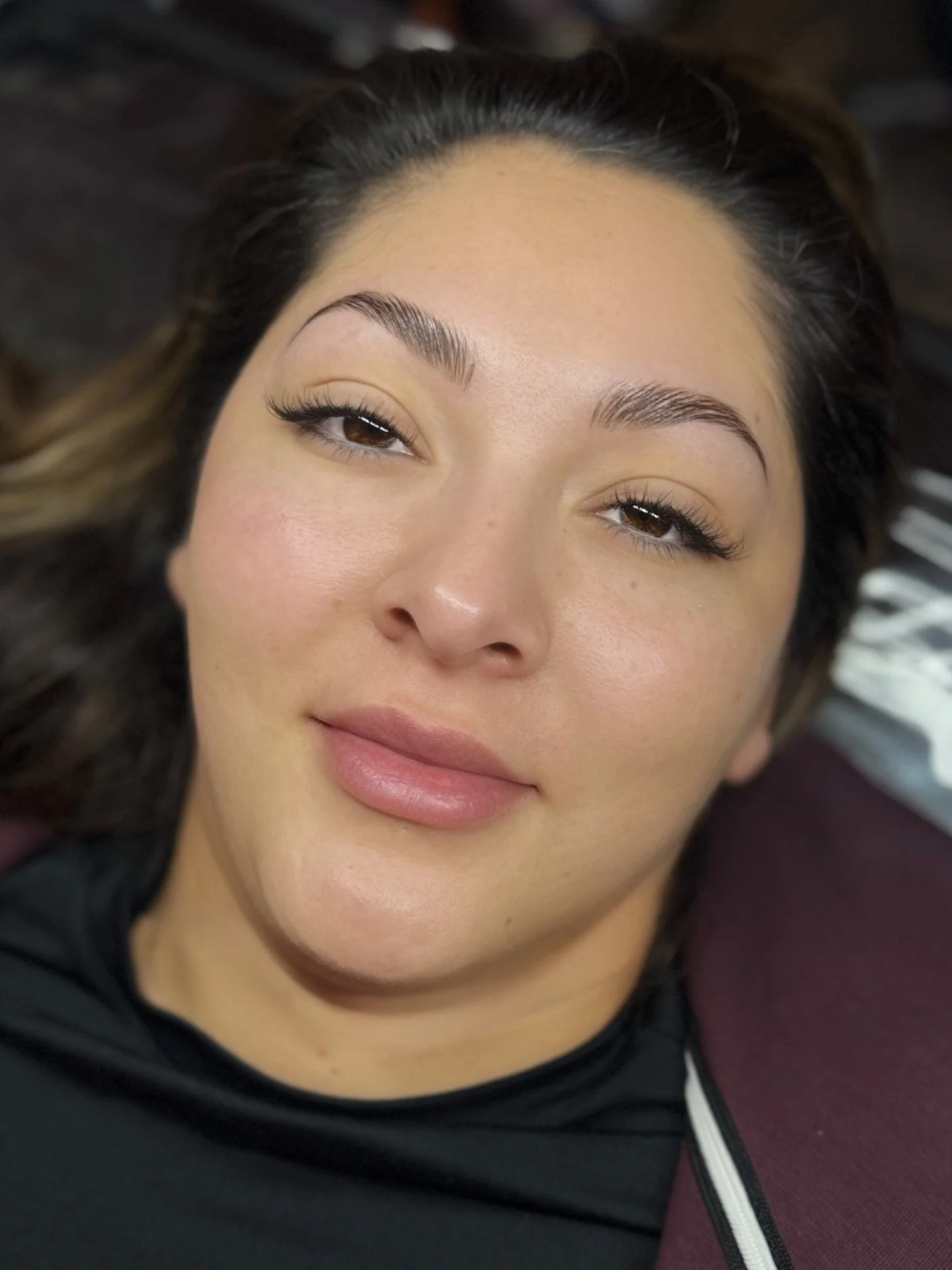 Brow Lam + Classic set = the most iconic duo 😍 #lashextensions #browlamination #pflugerville #atx