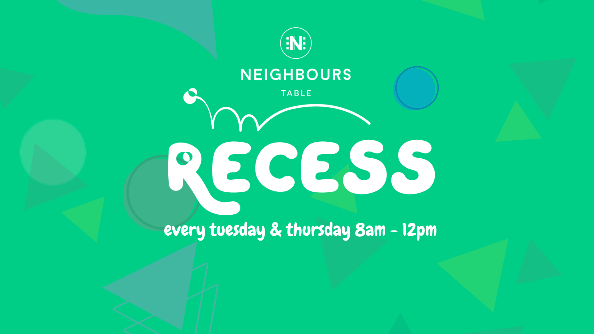 Recess @ Neighbours Table