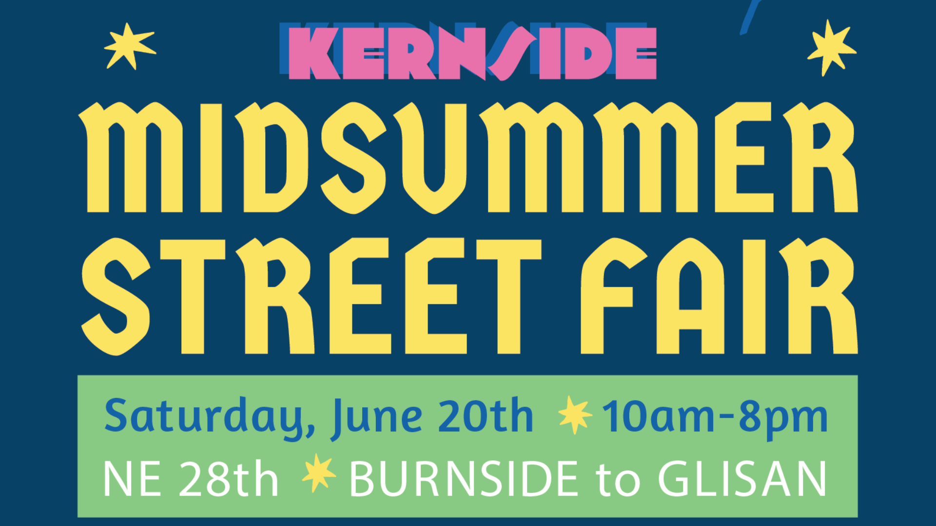 Kernside Midsummer Street Fair