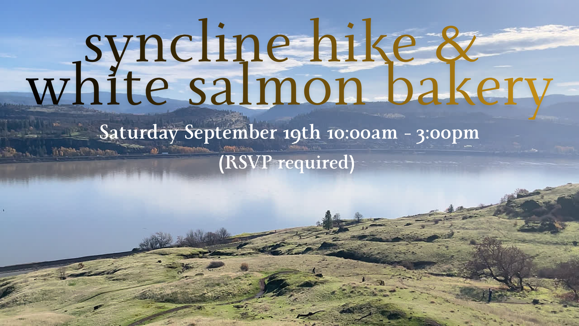 Syncline Hike &amp; White Salmon Bakery