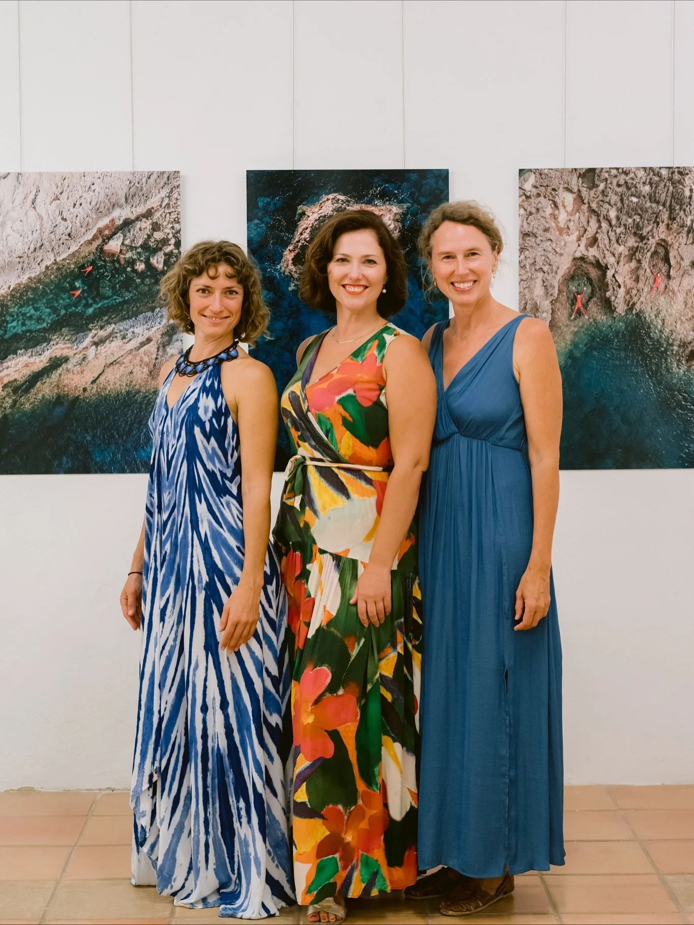 We are filled with gratitude after the opening of our first solo show at Sa Punta des Mol&iacute; in San Antonio. The venue was the perfect backdrop for our work, all of which was filmed and photographed in the seas surrounding the island.
A heartfel