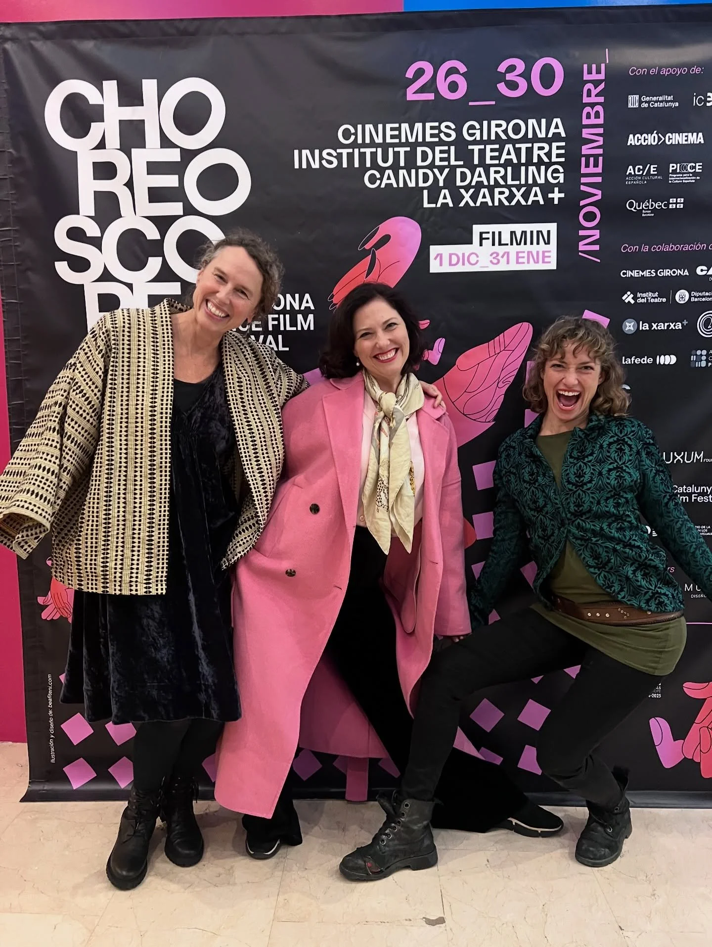 We are still over the moon for being part of @choreoscope film festival this year with &ldquo;Be Like Water&rdquo;. It was a great experience for all three of us to be in Barcelona in person to meet other amazing artists and see their dance films. It
