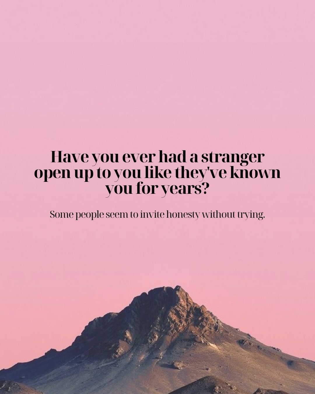 If people have always come to you with their problems and you've always shown up&hellip;even when nobody showed up for you&hellip;
You&rsquo;re an empath.

You're not just easy to talk to.

You make people feel truly seen.

👉 If this feels familiar 