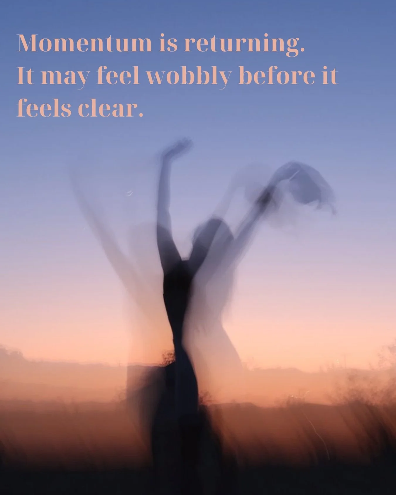 🌙 This Month&rsquo;s Energy 

If things feel like they&rsquo;re finally starting to move again after a long stretch of stagnation&hellip; you&rsquo;re not imagining it.

The stuckness of the last few months is breaking. Momentum is returning. But be