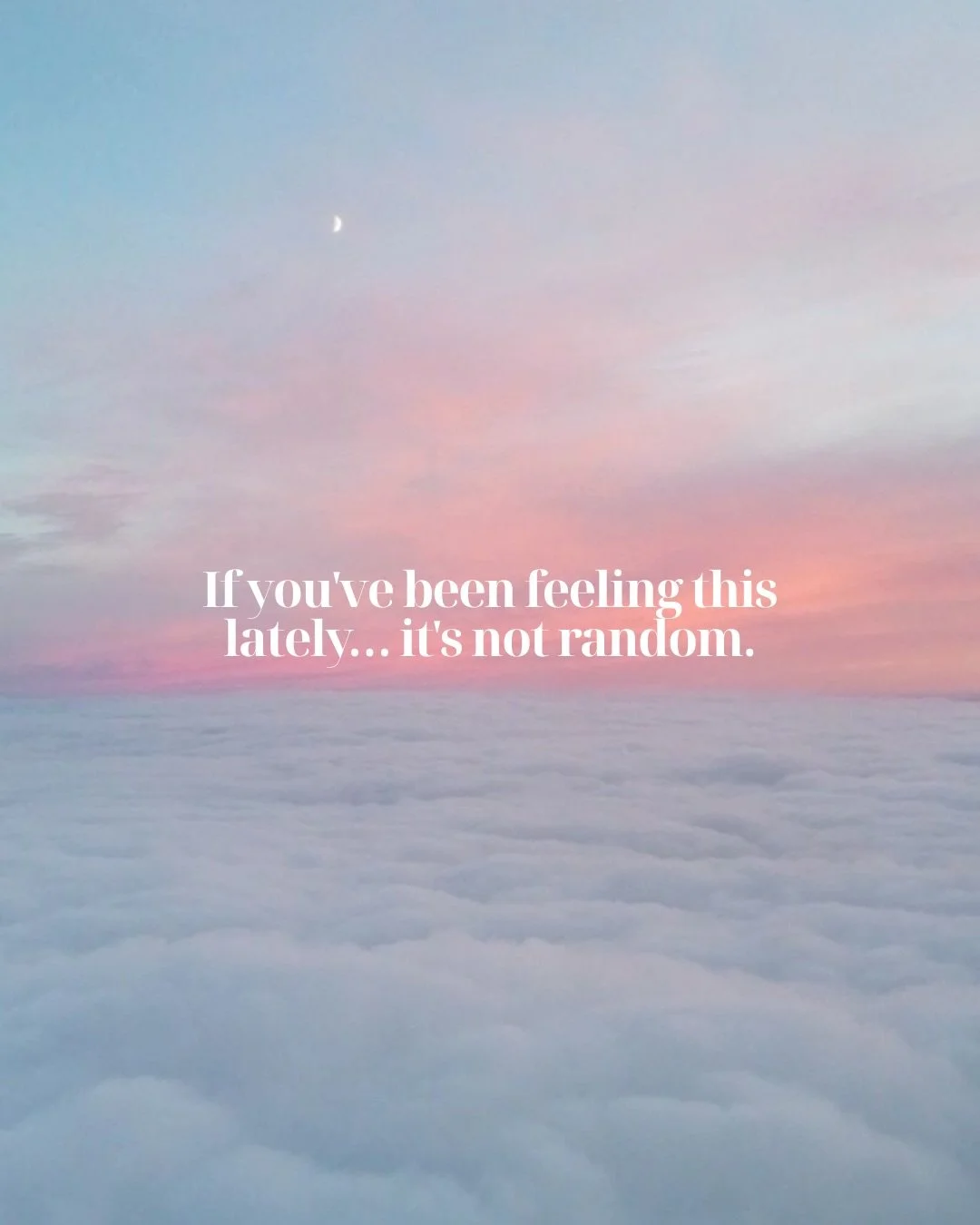 Most people think clarity comes first. It doesn&rsquo;t. The feeling comes first.

💬 Drop a comment if this hit. 
🌸 Save it for the next time you
👉 Follow for more on intuition and energy shifts.

#spiritualawakening #intuitiveempath #highlysensit