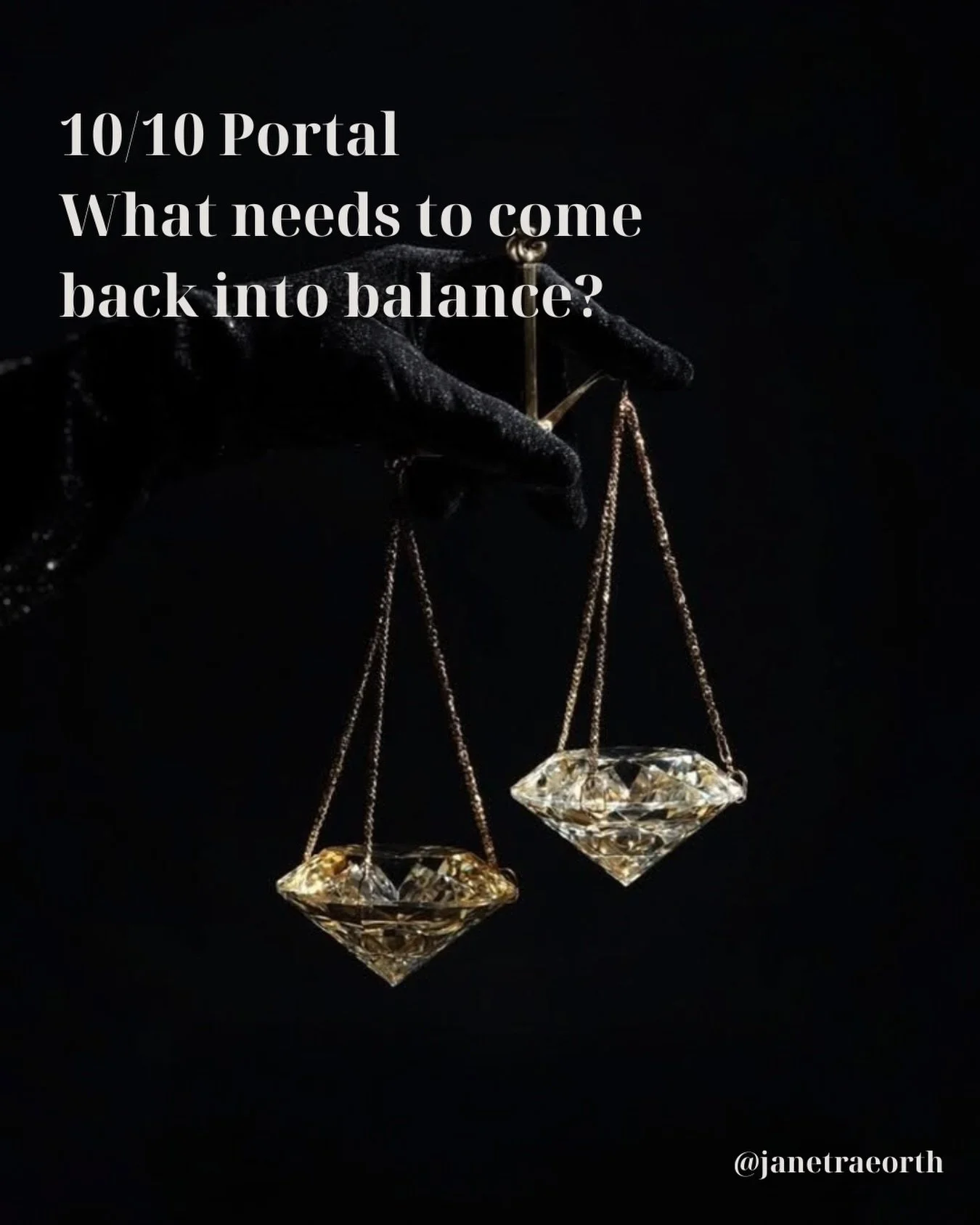 Before you write your 10/10 manifestation list, read this. ⚖️ 

Saturday is 10/10, and there&rsquo;s something beautiful about the symbolism of this moment. 

In numerology, 10 represents both completion and beginning. We reach the end of one cycle, 