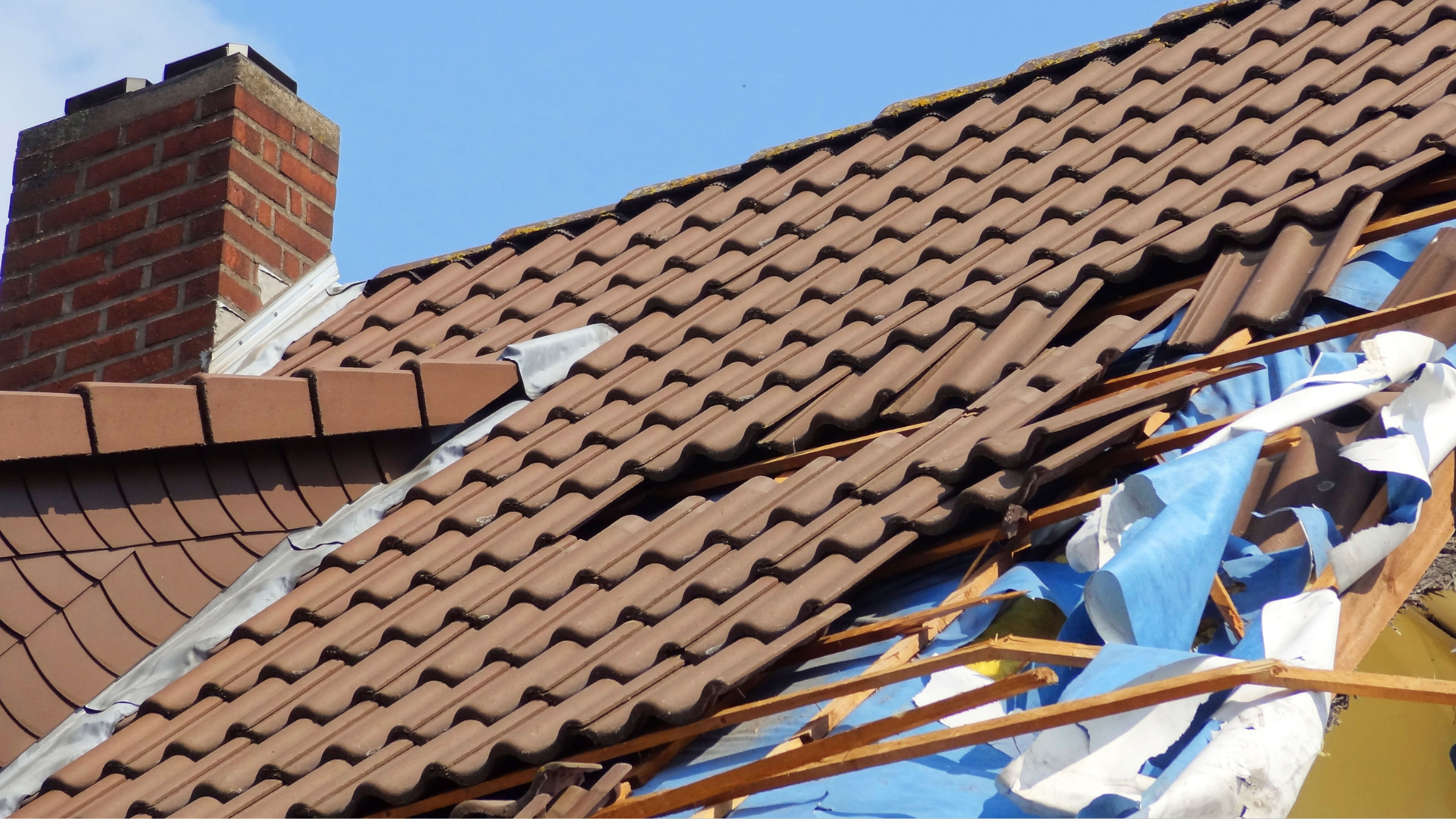 What steps should I take immediately after a storm to document roof damage for an insurance claim?