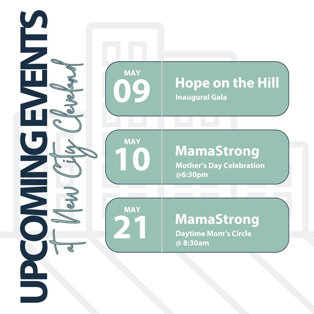 We've been busy gearing up for our inaugural gala tomorrow and we're so excited to see everyone there! But don't forget we've also got some opportunities to ministry to our neighbors this month through our #mamastrong ministry events. We are hosting 