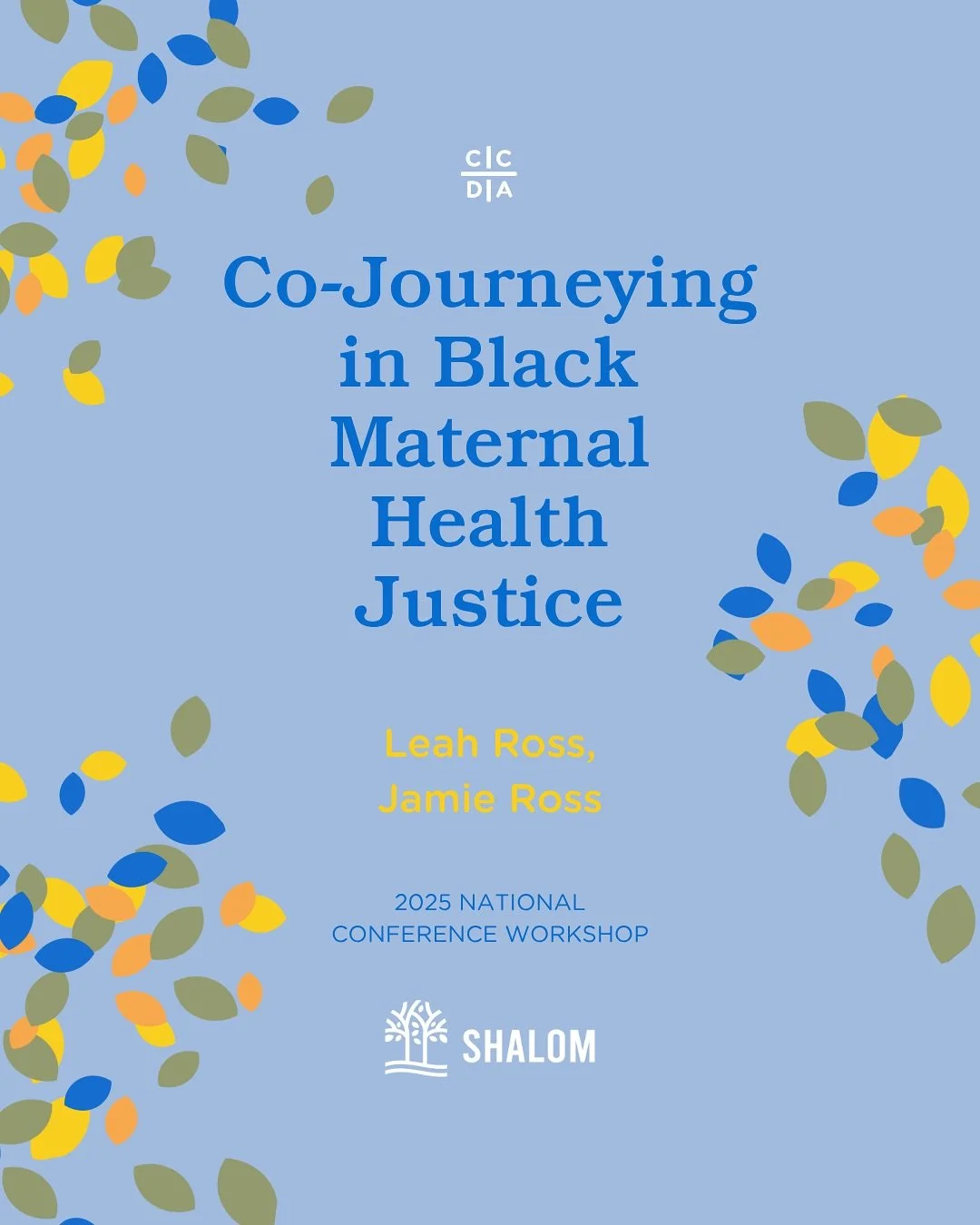 In November, Leah Ross and Jamie Ross are going to be leading a workshop at @iamccda&rsquo;s National Conference! 

Together they will explore how communities can respond to the Black maternal health crisis with care, history-informed insight, and mo