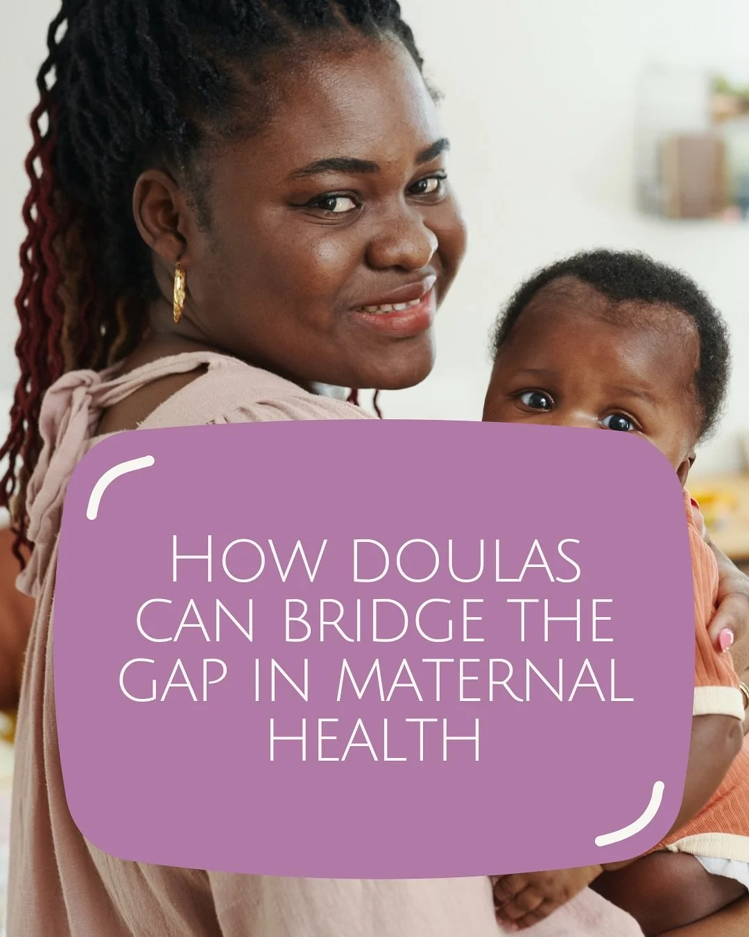 Did you know that doulas make a tangible difference in the birth experiences for Black mothers and babies? 🤰🏾💪💛

Research shows that Black women are 3 times more likely to die from pregnancy-related causes than white women of the same socio-econo