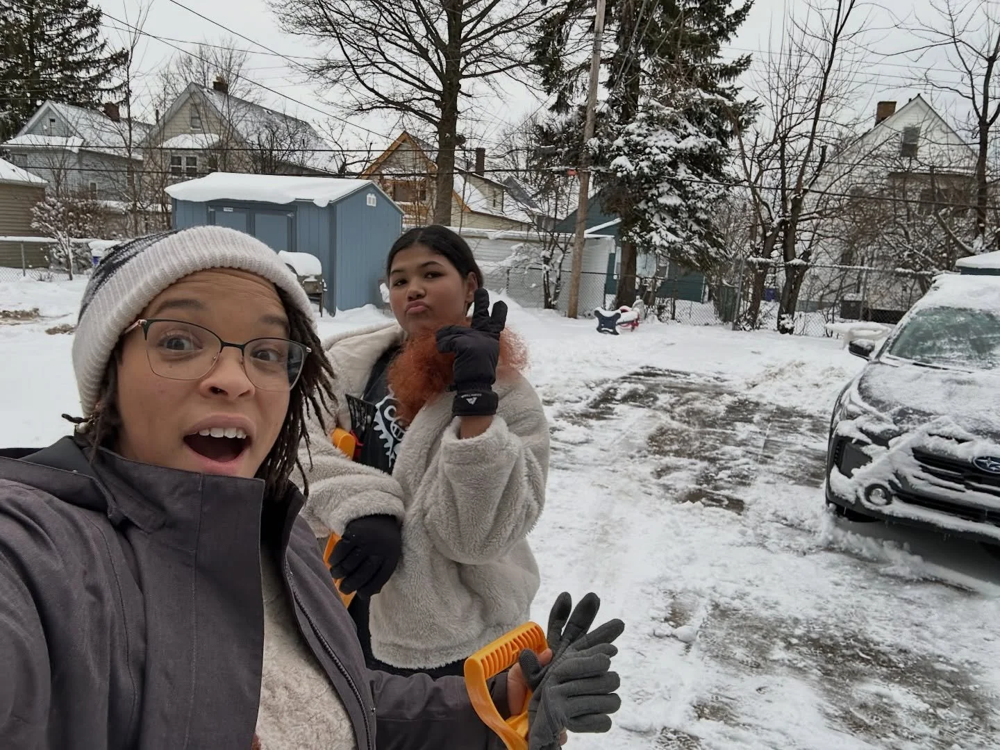 Winter Workday photo dump 🥶🙏🧤🌨️🤝🧦❄️💪🪏✨

Neighbors helping neighbors.
Intergenerational engagement.
Empowering our teens through financial literacy and meaningful work.

Pretty good for a long, cold Winter! We won&rsquo;t be putting away our s