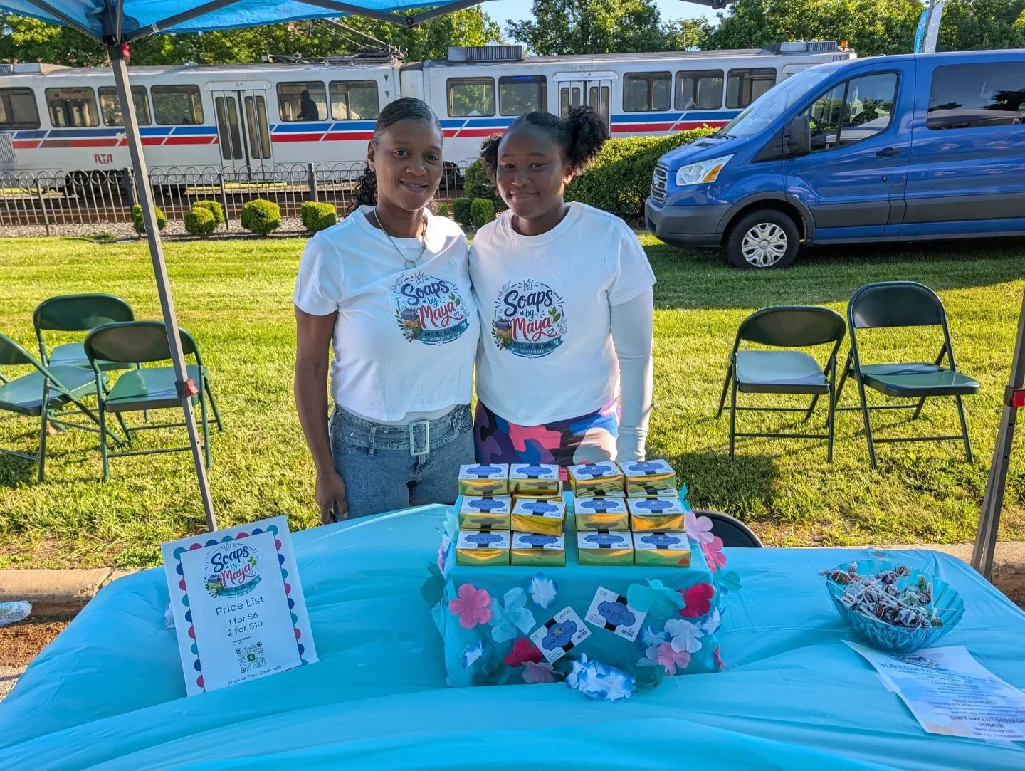Look at these industrious young folks from the neighborhood! We had so much fun selling at Shaker Farmers Market this past Saturday. Such a meaningful opportunity for our kids to practice many life skills. Excited for the next Kids Business Fair!

&m