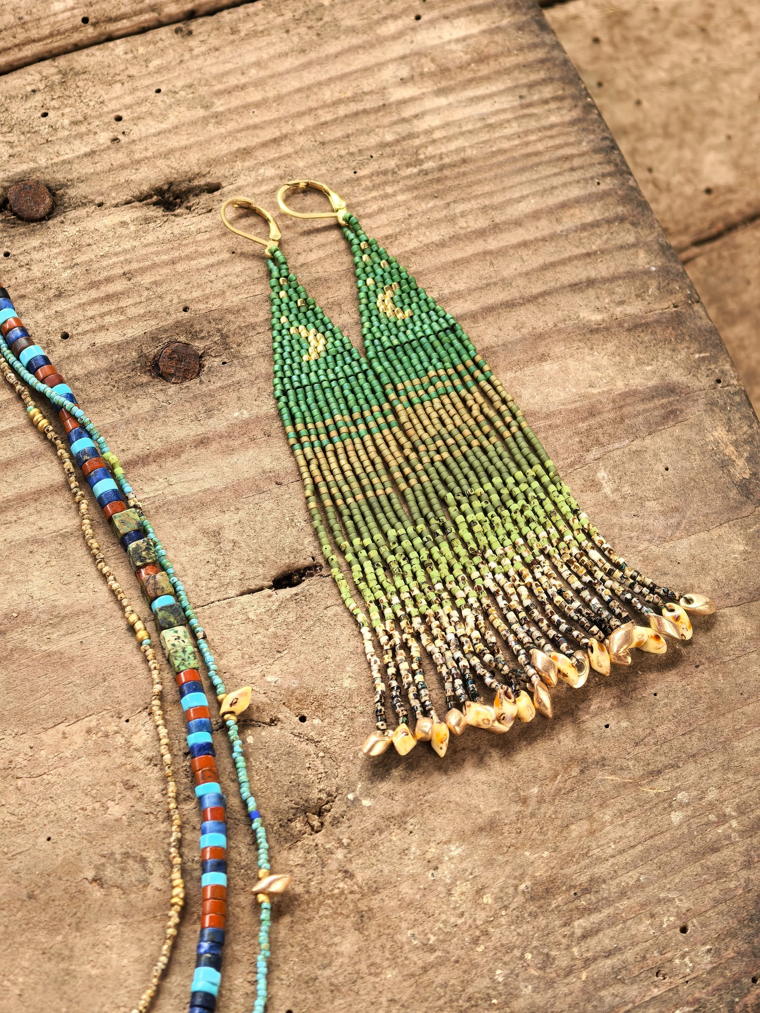 Talisman earring Camino De La Luna/Обеци талисамни от серията Camino de la Luna