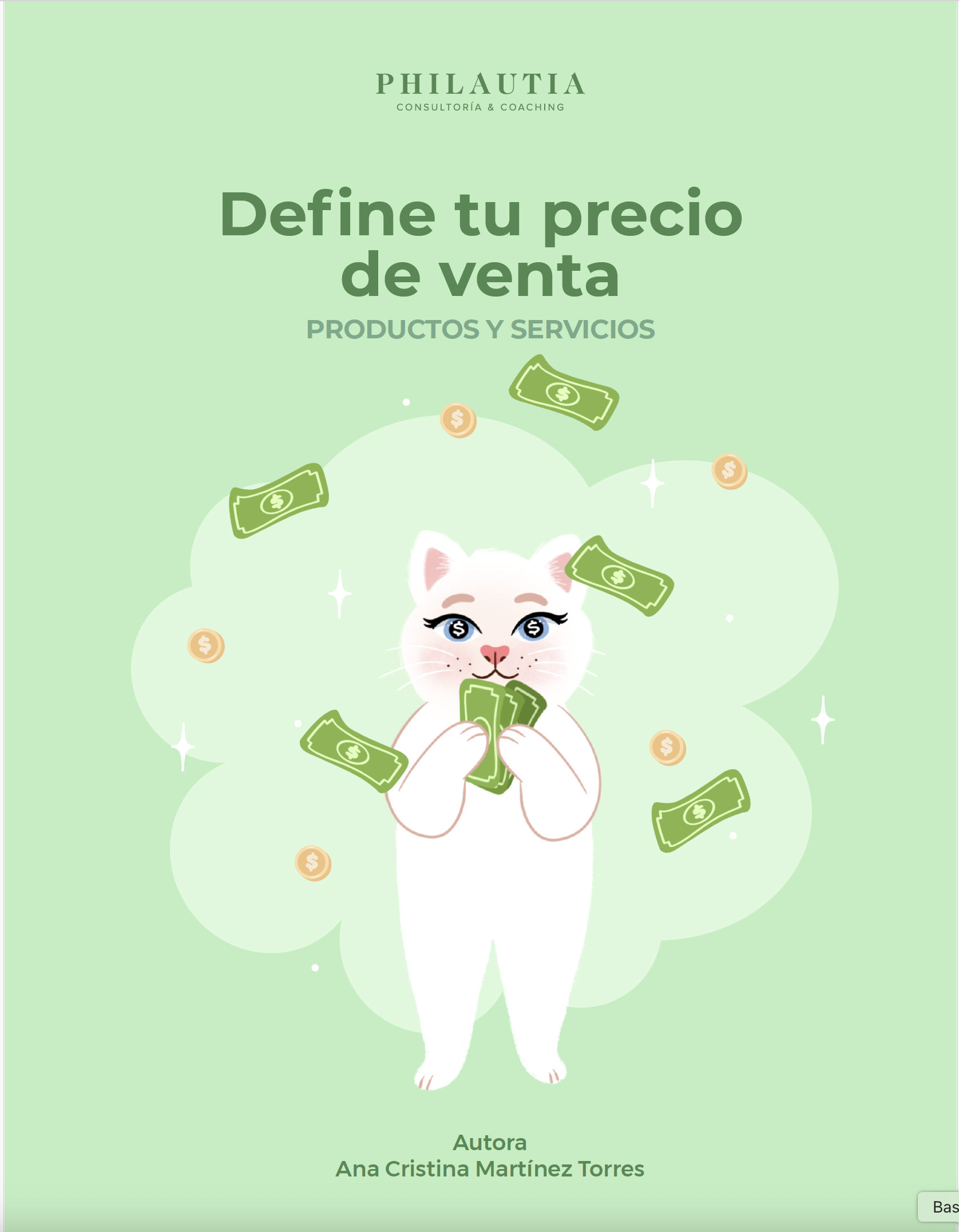 Ebook Define tu precio de venta