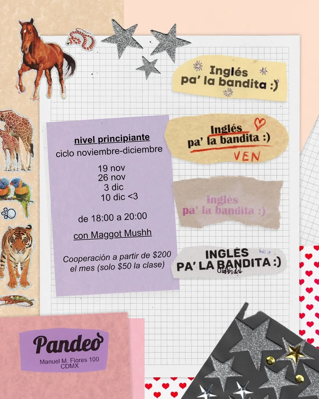 Inglés pa’ la bandita - Nivel principante 2