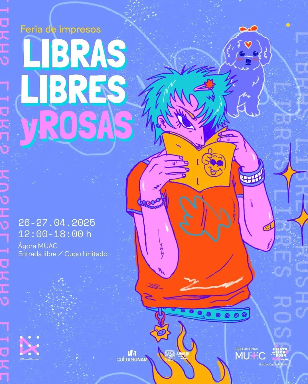 Libras, Libres y rosas 2025