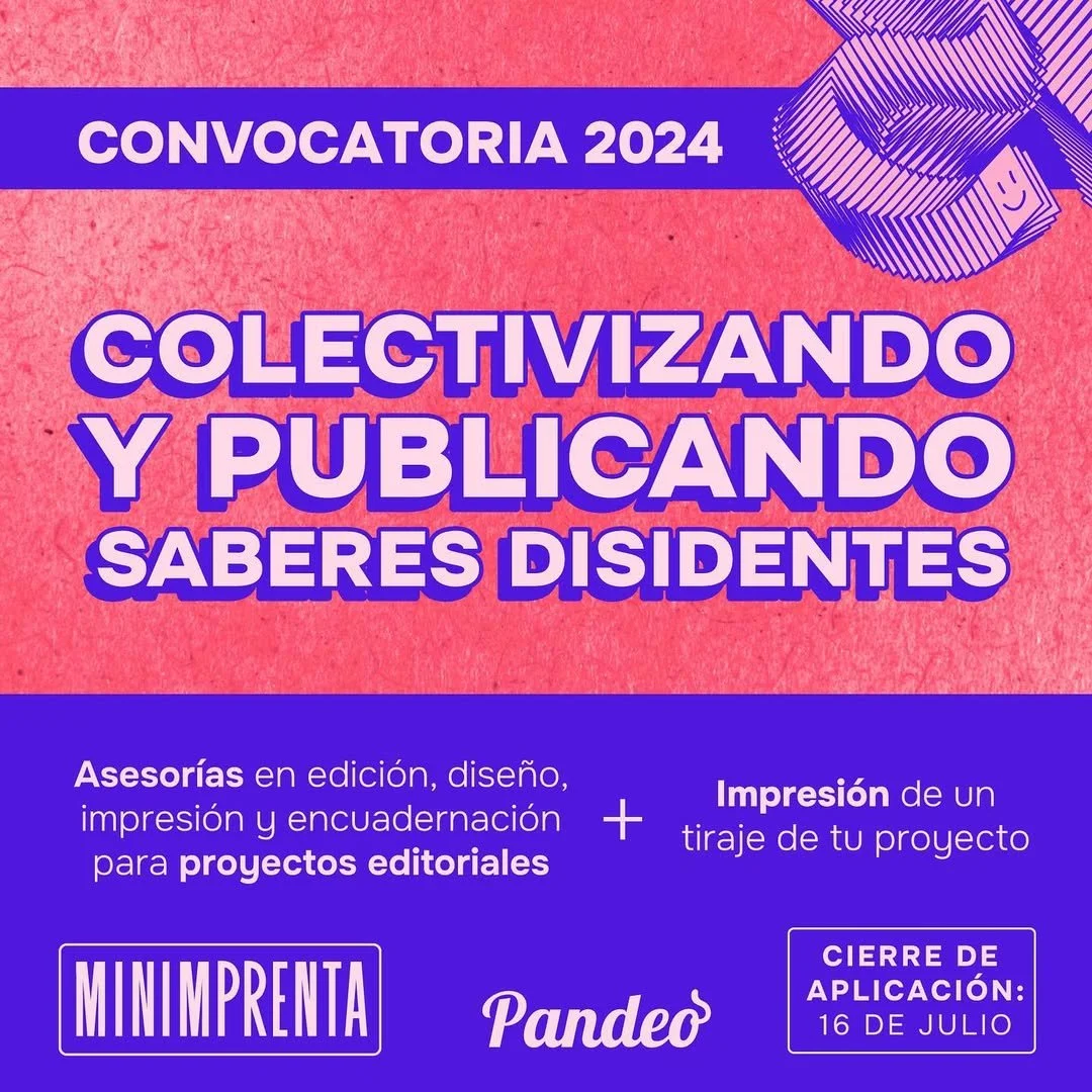 Convocatoria Minimprenta 2024