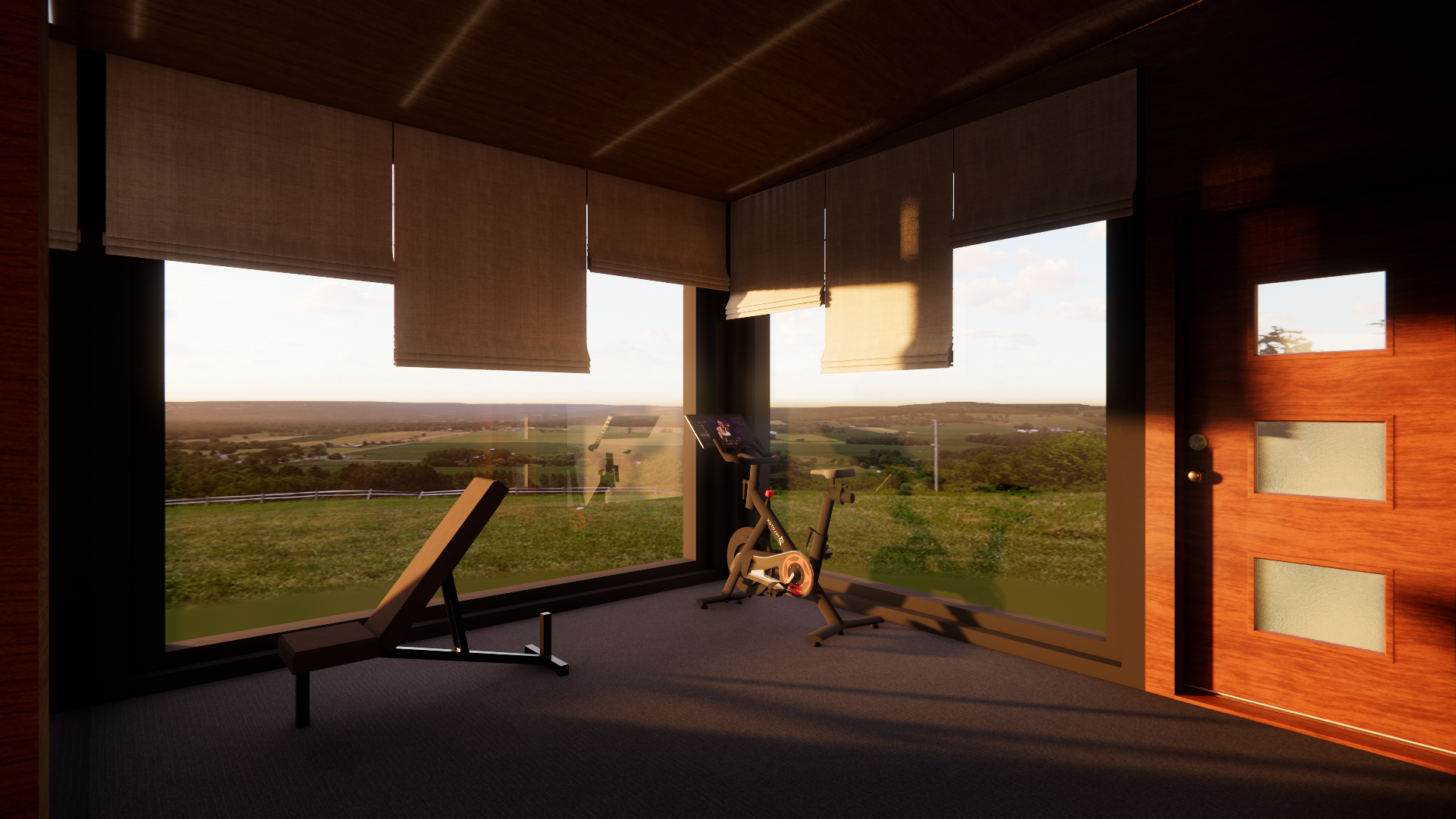 Home Gym Rendering