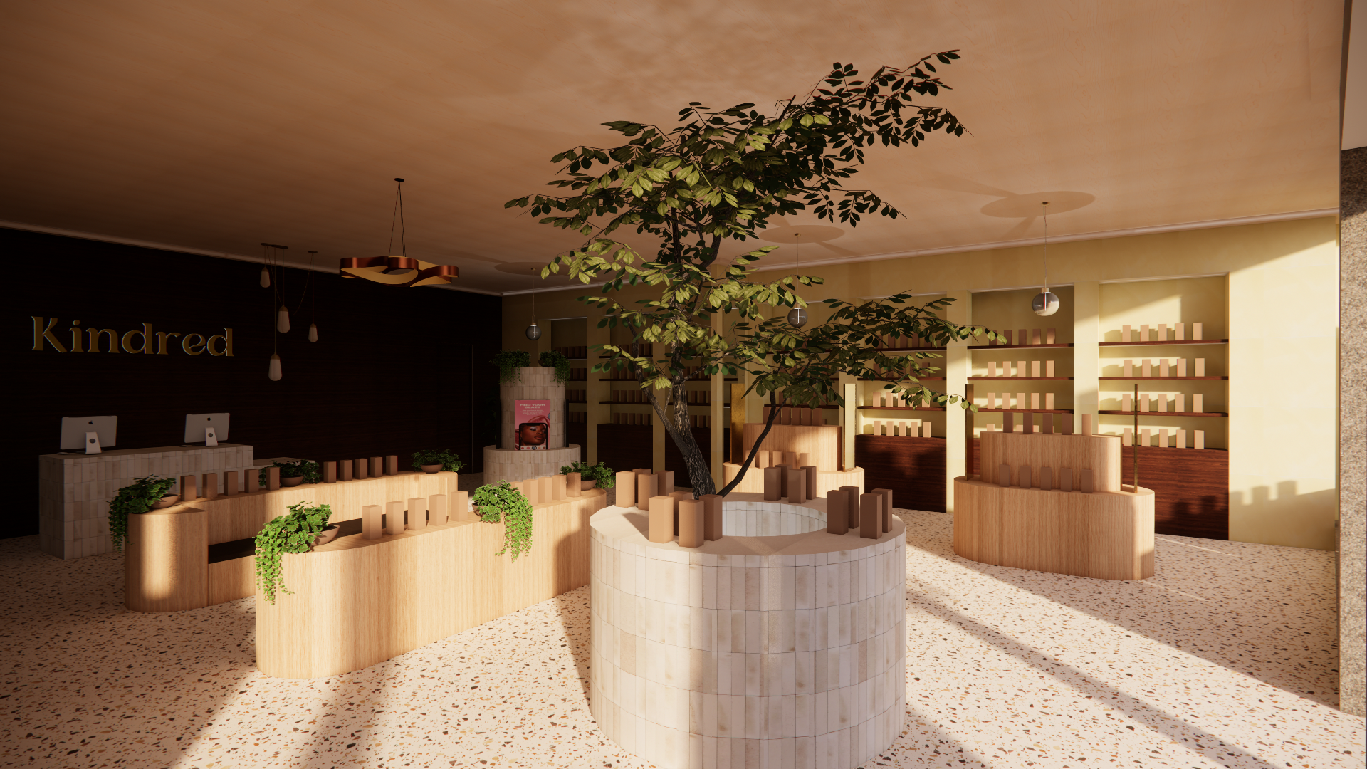 Front Feature Area Rendering