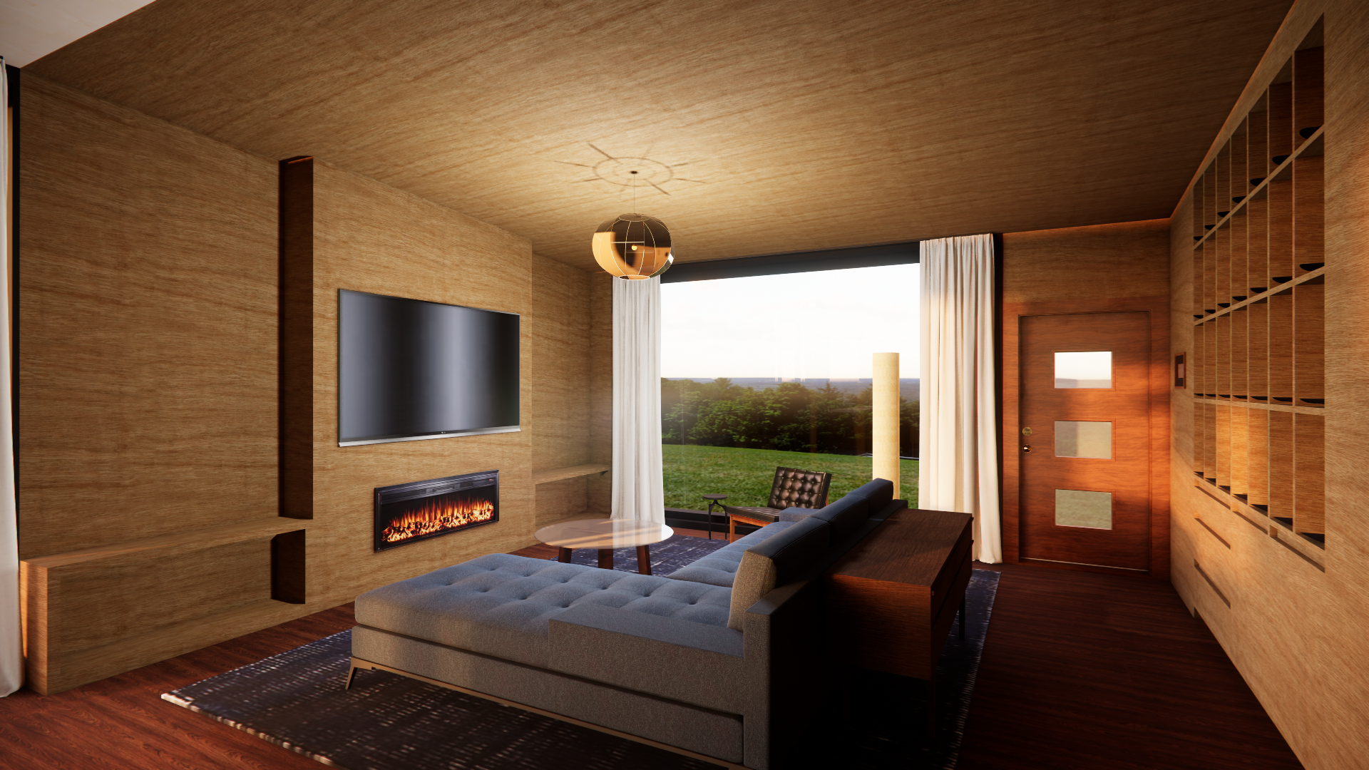 Living Room Rendering
