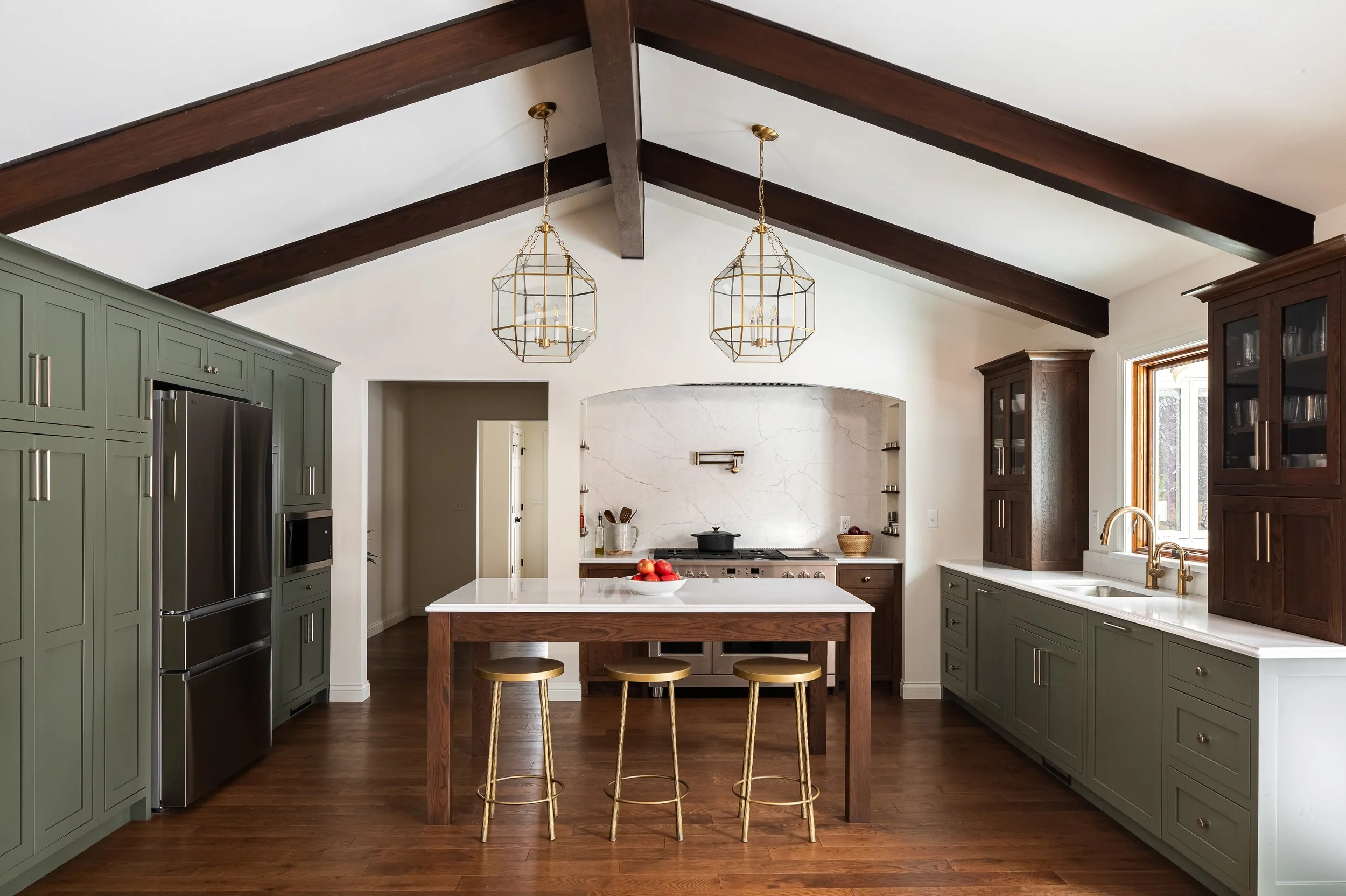 Traditional Transitional Kitchen Remodel by Lafayette Custom Interiors project photo