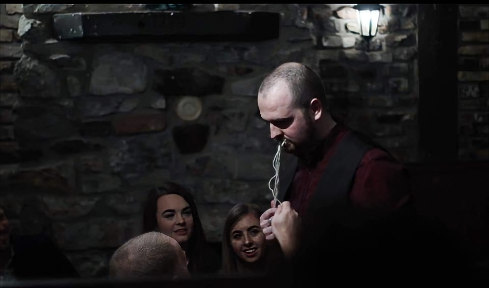 Putting David Peace's safety in the hands of the audience